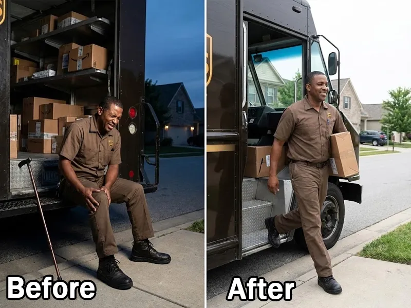 Richard before after